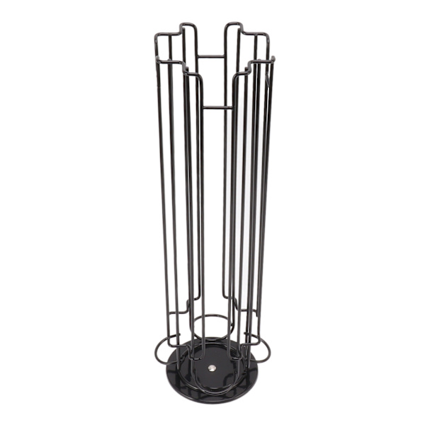 32 Kapsel Kaffepodholder for Dolce Gusto 360 Graders Roterende Karusell Kaffe Kapsel Oppbevaringsarrangør for Hjemmekafé Svart