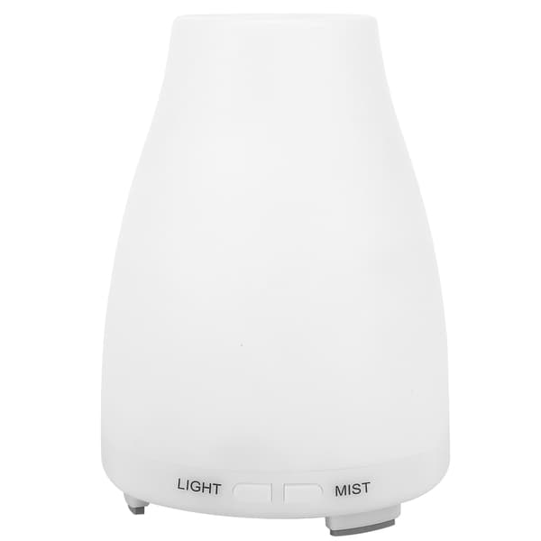 Aroma Diffuser Luftfugter til Skrivebord med LED Natlys til Hjemmekontor 200ml 100‑240VEU Stik
