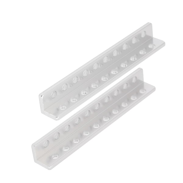 10-håls L-formad balk aluminium 3103-0010-0088 Industrirobottillbehör 12x12x88mm