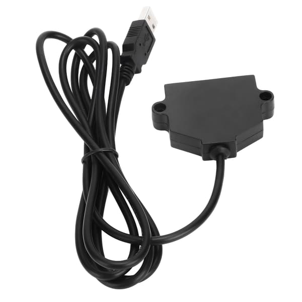 Dobbelt USB-opladningsstik med 1,5 m kabel 5V 1A Multipurpose til telefon, tablet, kamera