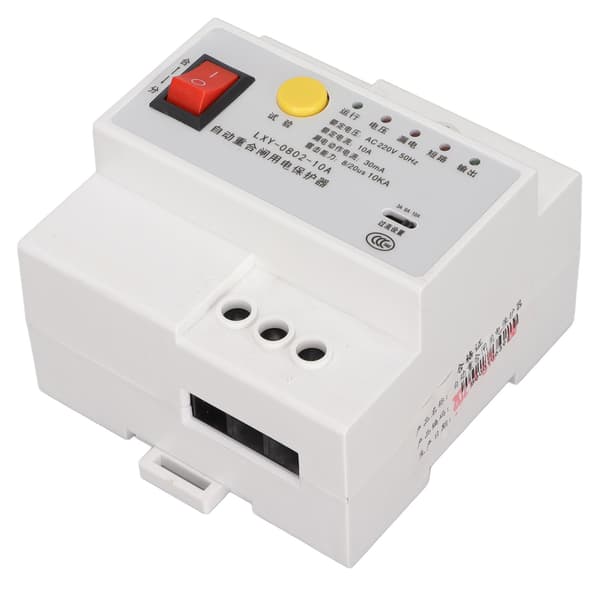 Miniature afbryder 220V 10A 30mA lækage overstrøm underspændingsbeskyttelse lynsikker strømafbryder