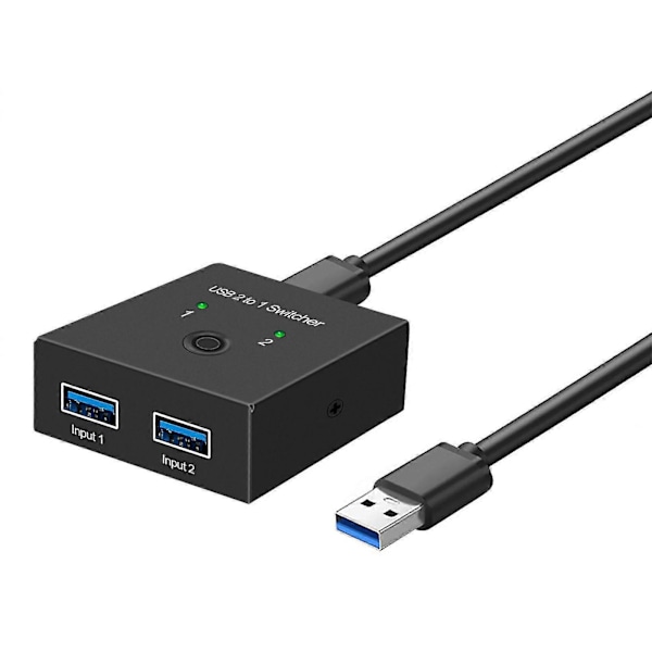 Type C Hub til U Disk/ PC/laptop 2-port USB 3.0 Splitter 5gbps Super Bærbar