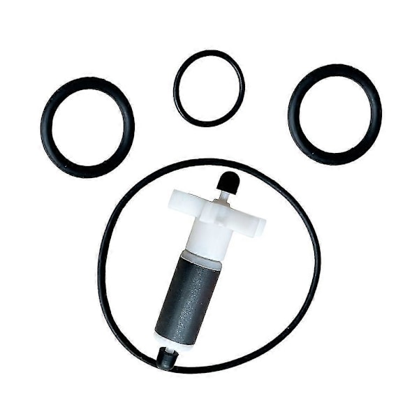 for Lay-Z-Spa for SaluSpa Coleman Vannpumpe Tetningsreparasjonssett med Impeller, 4 stk. Ring med 1 stk. Impeller