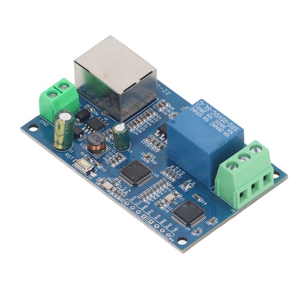 Nätverksrelämodul RTU 1-vägs trådbunden Ethernet LAN-kontroll PCB elektroniska komponenter
