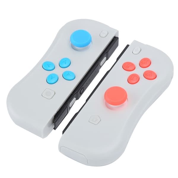 Joycon-pelikonsolin langaton Bluetooth-peliohjain Nintend Switchille oikea vasen (vaaleanharmaa)