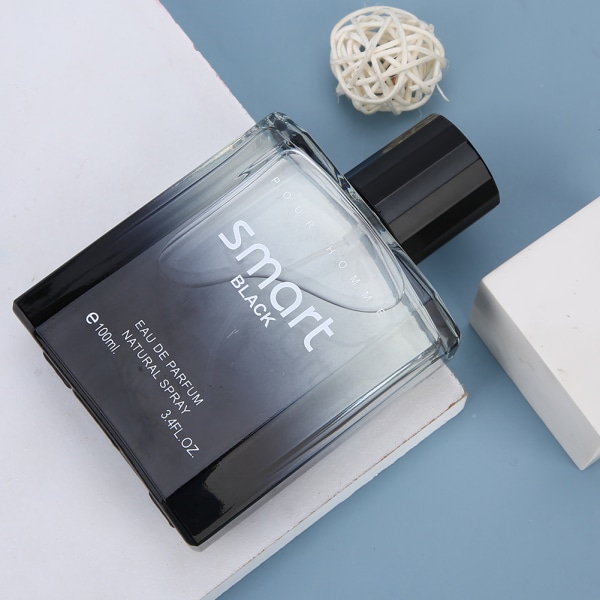 100 ml svart bärbar herrparfym Gentleman Långvarig lätt doft flytande parfym