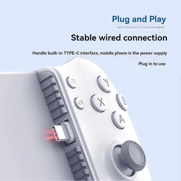MEMO S3 Monitoiminen peliohjain - Type-C joystick tabletille
