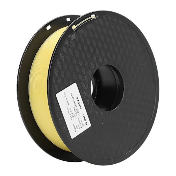 3D-printerfilament 1,75 mm PLA Varme Fargeendring Gul til Hvit kompatibel med FDM-forbruksmateriell