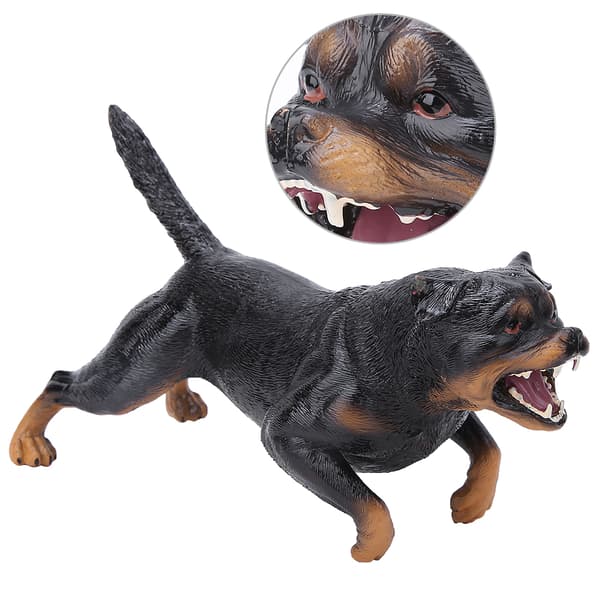 Pædagogisk legetøj til børn Sød hundemodel Simulation Miniature Dyr Boligindretning