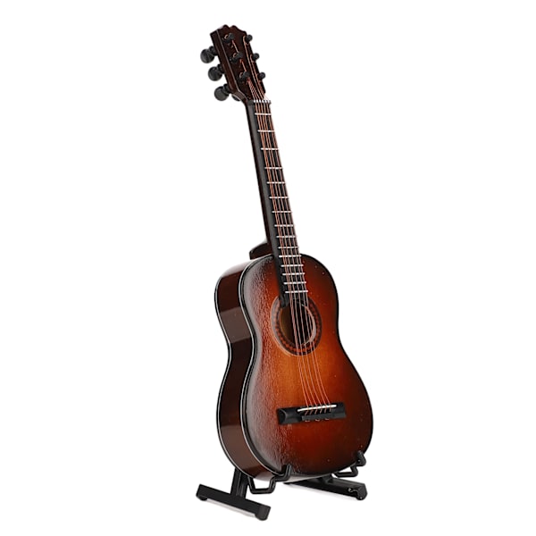 Miniatyyrikitaramalli, hieno bassopuusta valmistettu minielectrokitaran koti-instrumenttikoristeluun, 7,9 tuumaa