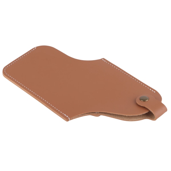 Retro PU læder telefonhylster Professionelt stilfuldt beskyttende mobiltelefon bæltepose hylstercover til bælte brun L