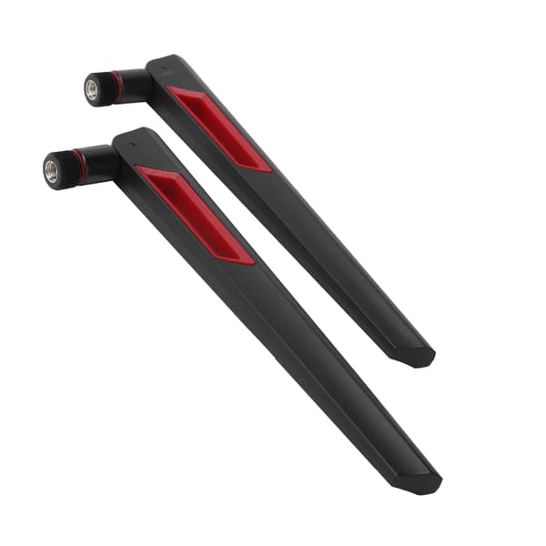 2 stk. IPEX4 til SMA-kabel for M.2 WiFi Bluetooth ekstern forlengelse 2 stk. AC88-antenne