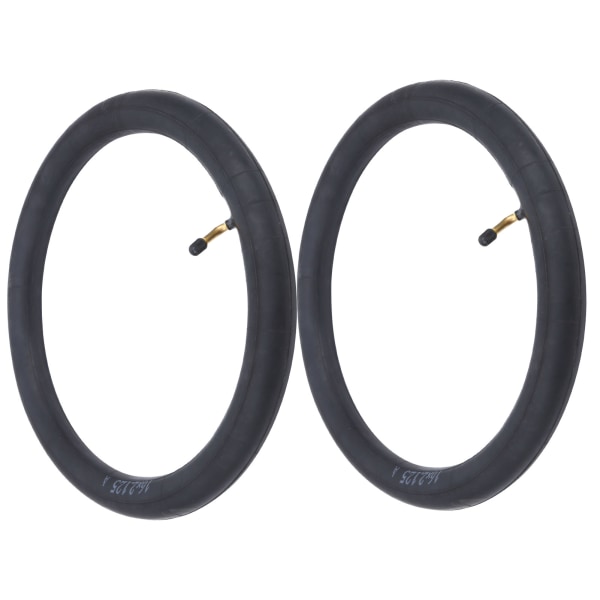2st innerslangsbyte Butylgummi däck med böjventil för hopfällbar cykelcykel16x2.125in