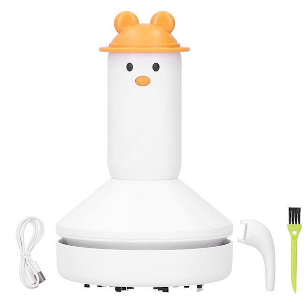 Mini bærbar støvsuger med USB-lading og 2 nivåer sugekraft