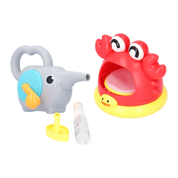 Krabba badleksak bubbelbadmaskin barn baby barn badkar bubbelvatten duschleksak krabba