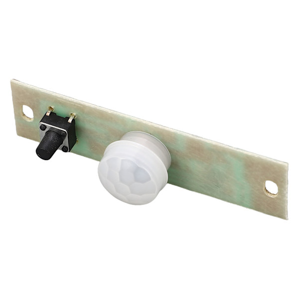 4 stk. solcellelampe printkort infrarød kropsinduktionscontroller modul 3,7V elektronisk komponent