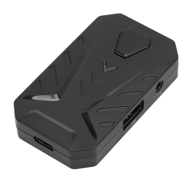 Tastatur Mus Konverter Plug and Play Game Controller Adapter med 3,5 mm Hovedtelefonport til PS3 til XBox til Switch