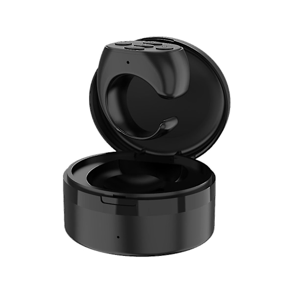 Wireless Bluetooth Remote Control for TikTok with Ring Design - Rechargeable, Compatible with iOS/Android Black