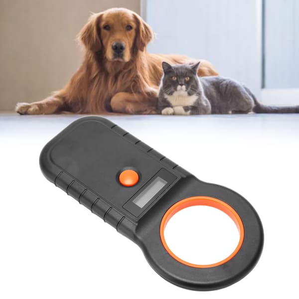Kæledyrs Microchip Scanner 134.2Khz 125Khz EMID FDX B Kablet USB Trådløs 2.4G Bluetooth Håndholdt Dyrechip Læser Sort