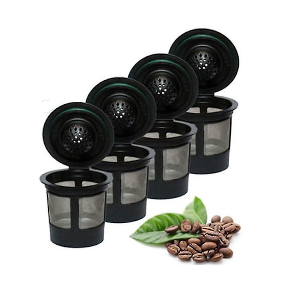 Kaffe Filter Nätfilterkopp Rostfritt Stål Nätfilter Kaffe Pulver