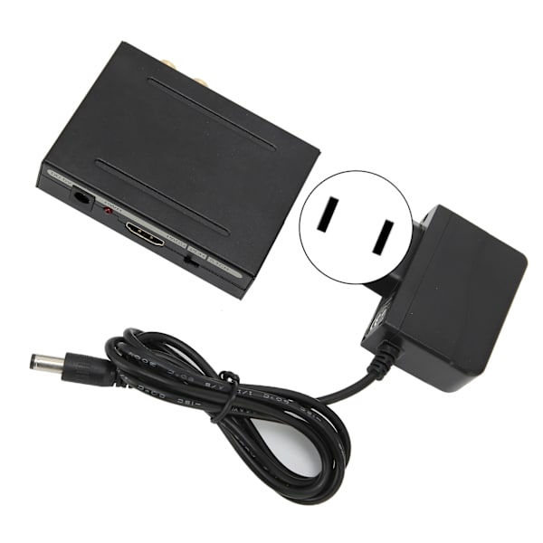 Audio Extractor HD Multimedia Interface til AUDIO+SPDIF+R/L Audio Signal Converter 100240V (US)