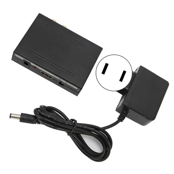 Lyduttrekker HD multimediegrensesnitt til AUDIO+SPDIF+R/L lydsignalkonverterer 100240V (USA)