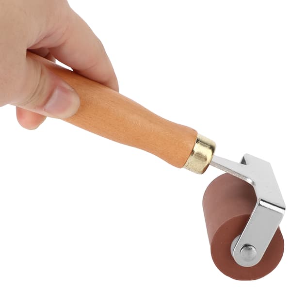 Brayer Myk Fleksibel Solid Slitesterk Elastisk Gummirulle for Trykk Scrapbooks 5cm