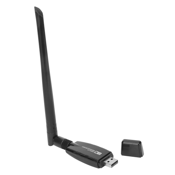 Langaton verkkokortti 300Mbps Huippunopeus Pieni Koko Kannettava WiFi-sovitinkortti Antennilla