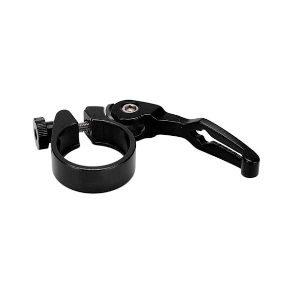 VIARON Snabbkoppling Sadelstolpe Klämma Aluminiumlegering 34.9MM Sadelklämma för MTB Cykel Landsvägscykel Casual CykelSvart