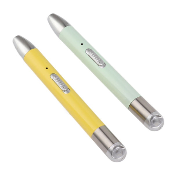 Diamantmålning Pen Set Pack Kit Tillbehör Verktygssats med Utbytbara Huvuden Halkskydd Matta Vax Organizer Gul Grön
