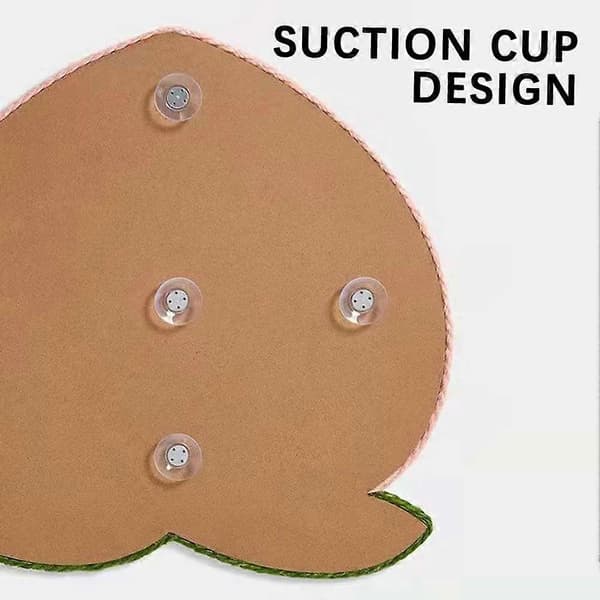 Adorable Cat Scratching Board Durable Interactive Cat Toy for Home Wall Honey Peach
