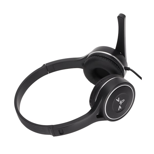 Barnhörlurar Stereo Brusisolering Vikbar On Ear 3,5 mm trådbunden barnheadset med mikrofon för reseplan