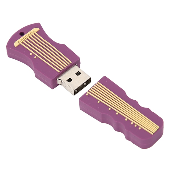 USB-minnepinne med utseende som et musikkinstrument, bærbar USB-pinne, gavetilbehør, 128 GB