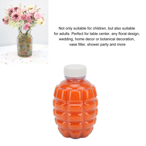 40 000 stk Vannperler Vanngelperler Vannsensorisk leketøy for barn Bryllup og hjemmeinnredning oransje