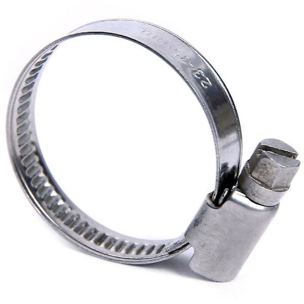 Racktang i rustfrit stål - 304, 9 mm bredde, 25-40 mm diameter