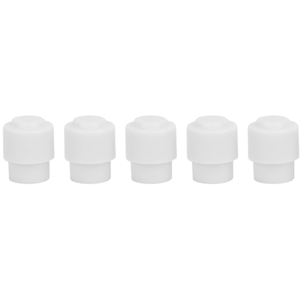 10 st Pickup Switch Tip Cap Knob Elgitarr Del Tillbehör Knob Cap Vit