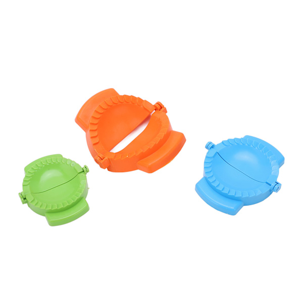 3 stk./sæt Håndlavede Dumplingforme Smukke Kontur Dumpling Wrappers Pressemould til Hjemmekøkken
