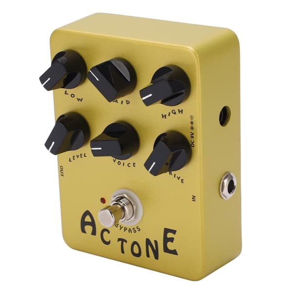 Amp Pedal Simulasjon Forsterker Effekter Analog for Vox AC30 Klassisk Britisk Rockelyd JF‑13