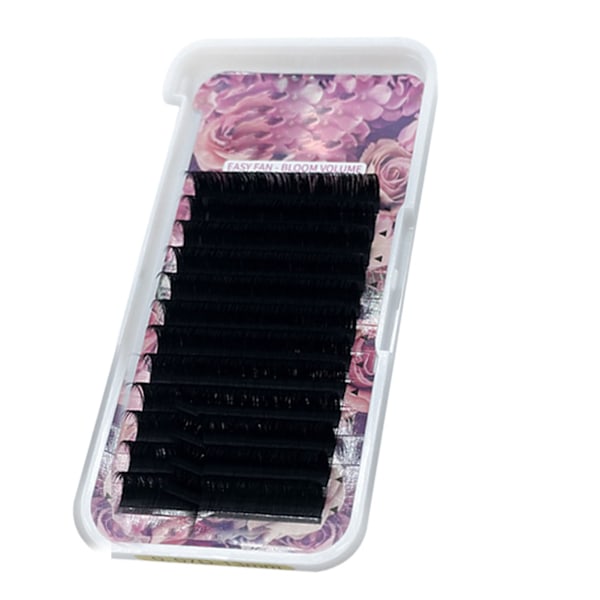 D Curl Planting Falske Øyenvipper Svart Poding Øyenvipper for Daglig Sminke Cosplay Ytelse 0.05 D 13mm / 0.51in