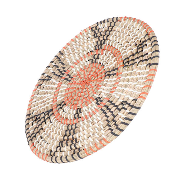 Isoleringsunderlägg Nordisk halmvävda placemats värmeisoleringsunderlägg Homestay väggdekorationS