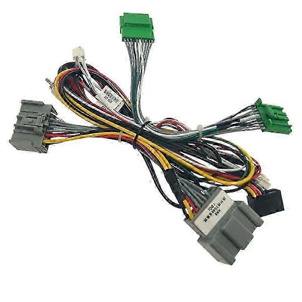 Auton 16PIN Android Audio Virtajohto Radioliitin Canbus-boksilla, autotarvikkeet yhteensopiva XC90 2008-2013 kanssa