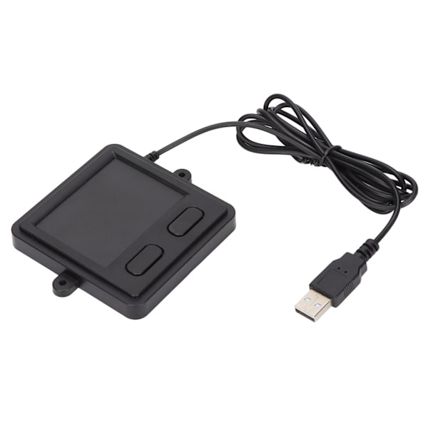 Styrplatta USB trådbunden inbyggd kompakt storlek 2 knappar Bärbar Praktisk datorpekplatta för bärbara datorer Stationära datorer