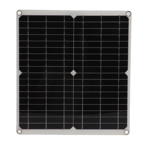 Utomhus bärbar solpanel 25W hopfällbar USB monokristallin solpanel kit för mobiltelefon bärbara datorer