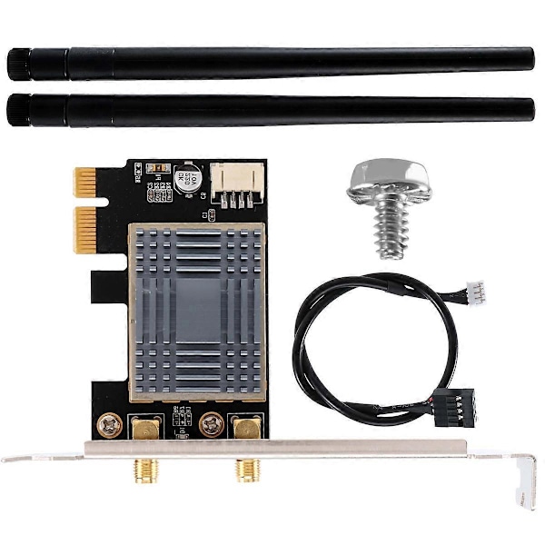 N1202 AR5B22 2.4G/5G Dual Band PCIE Netværkskort med Bluetooth 4.0