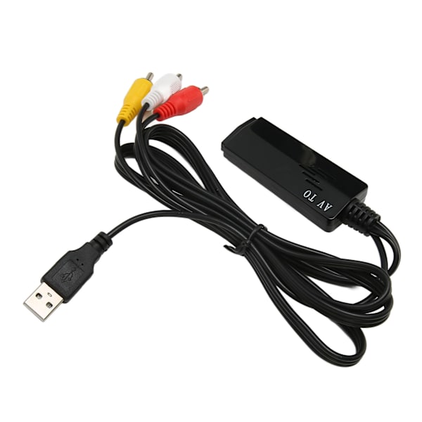 RCA til HD Multimedia Interface-konverter understøtter 1080P USB-strømforsyning AV til HD Multimedia Interface-adapter