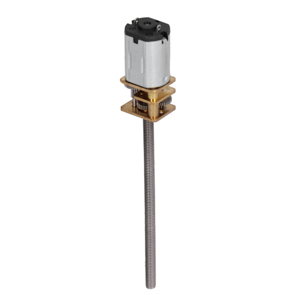 DC6V vaihteistomoottori 60 rpm High Torsion M3x55mm ulostulo pitkän akselin nopeuden vähennys roboteille