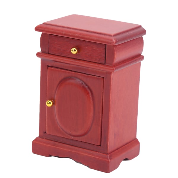 1:12 Dukkehus Miniature Palisander Natbord Model Dekorative Legetøj Soveværelse Ornamenter