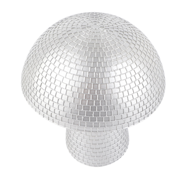 Mushroom Ball Resin Hopeapallot Juhlapallo juhlalavalle Rekvisiitta Kodin taidekoristeisiin