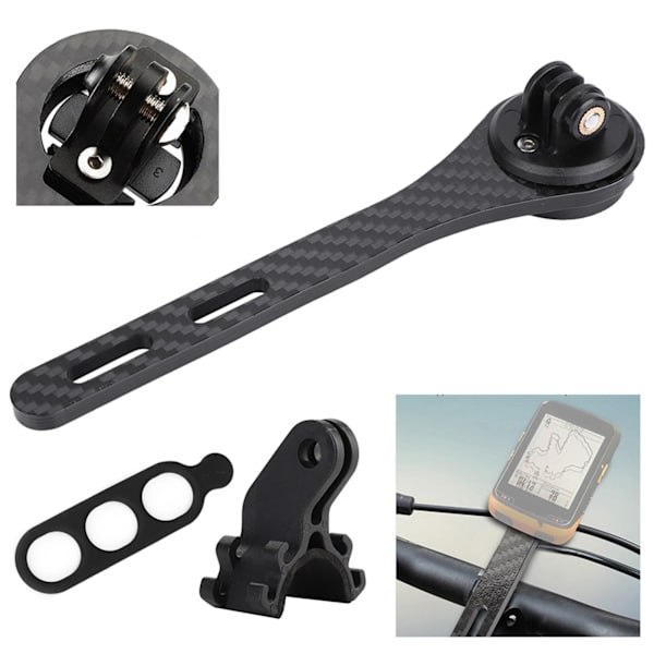 Holder for landeveissykkelsykkel integrert styrestamme for Garmin for Bryton (for Garmin)
