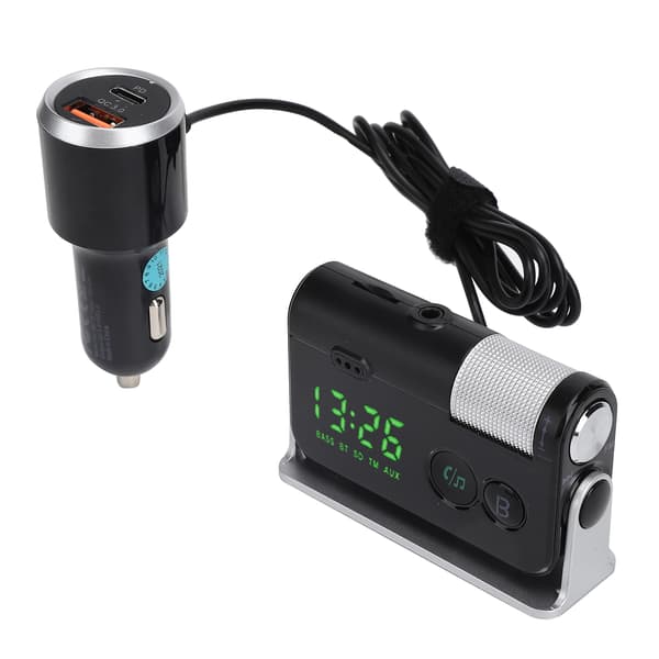 BC73 Bil PD/QC3.0 Laddare Handsfree FM-sändare Multifunktionell Bluetooth MP3-spelare
